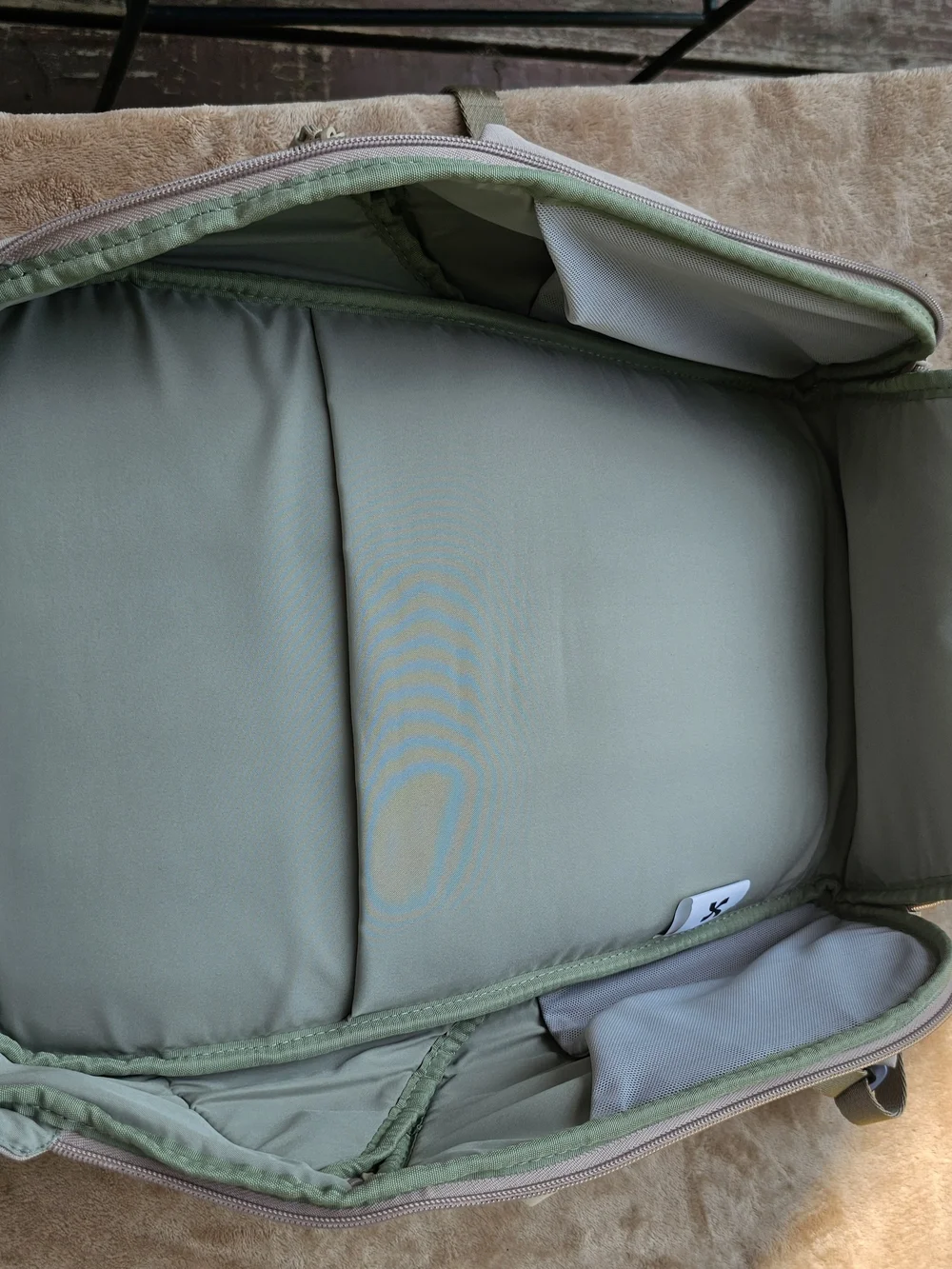 Mopak Light Beige Men's Backpack - Minimalist Carry